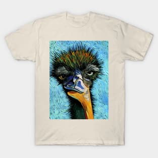 Van Gogh Ostrich 3 T-Shirt
